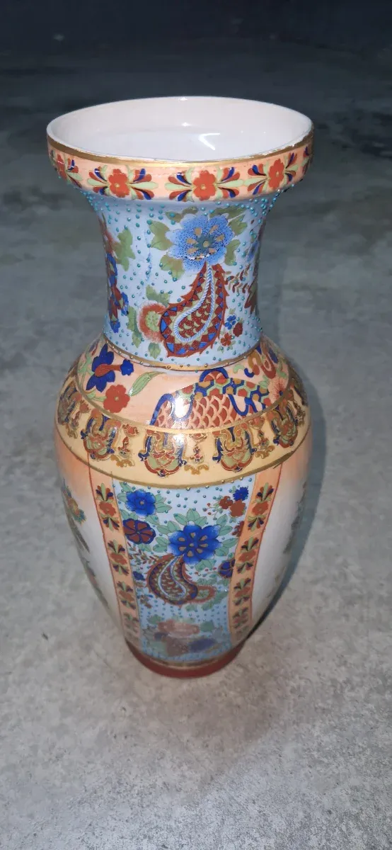 Jarrón chino decorativo 40x15cm