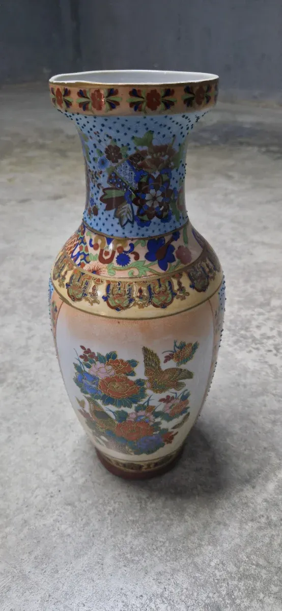 Jarrón chino decorativo 40x15cm