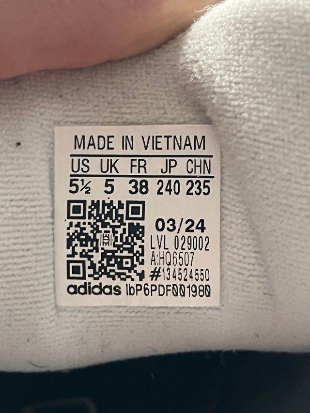 Adidas Campus Gris Talla 38 + Kit limpiadora Care