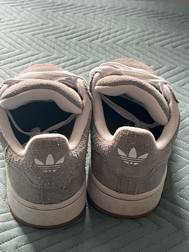 Adidas Campus Gris Talla 38 + Kit limpiadora Care