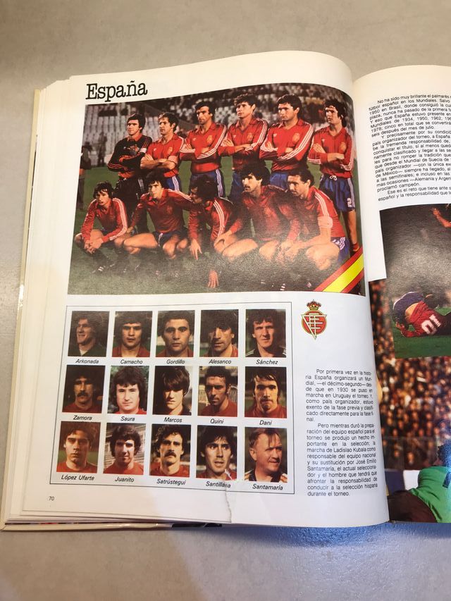 COPA DEL MUNDO DE FÚTBOL ESPAÑA 1982