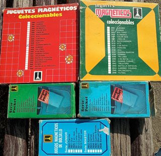 5 Juegos Magnéticos Rima Antiguos