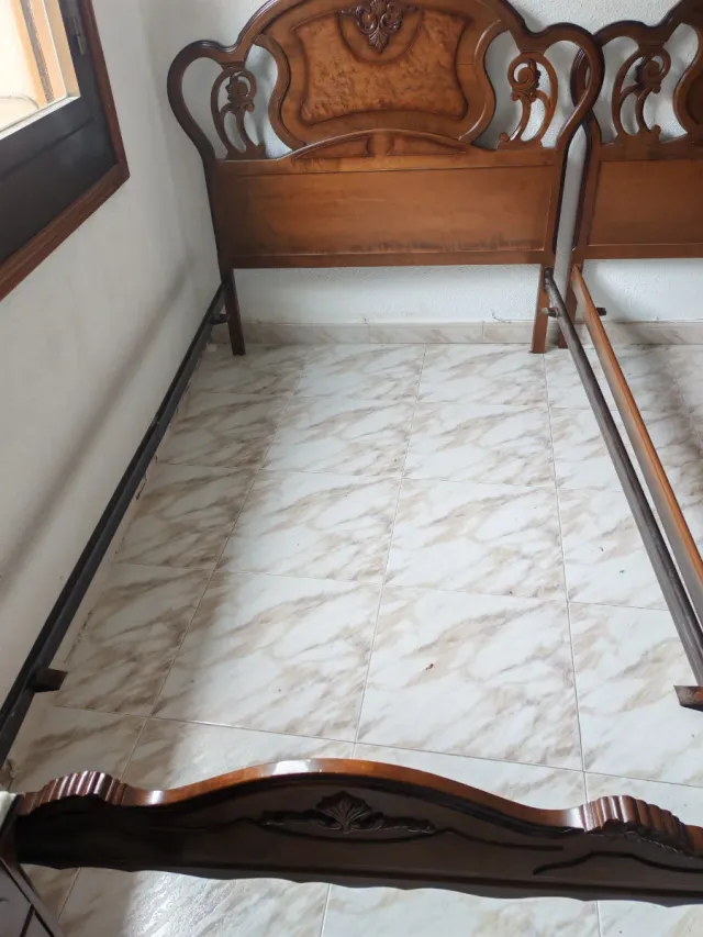 Estructuras de cama madera maciza