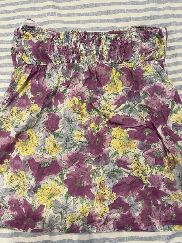 Top palabra de honor floral