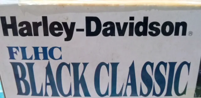 Harley-Davidson Black Classic 1/12 año 1996