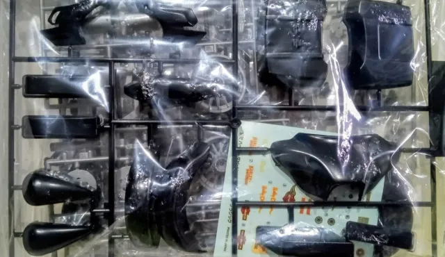 Harley-Davidson Black Classic 1/12 año 1996