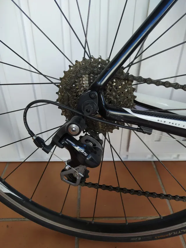 Bicicleta carretera Specialized Carbono Roubaix 