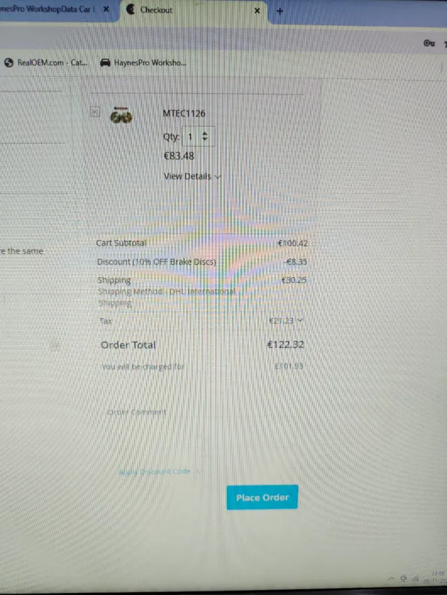 Discos Freno MTEC Mini Delanteros 259mm