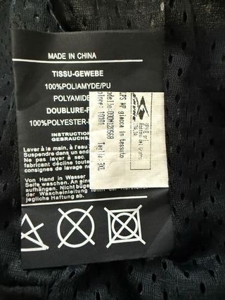 Chaqueta Moto Spyke Talla 3XL Negra