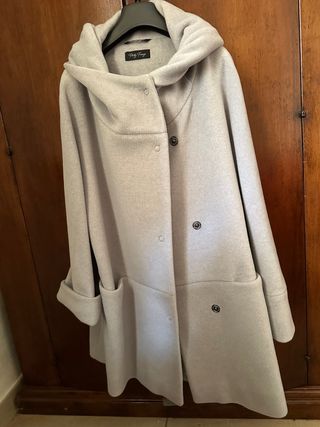 Cappotto Patty Tange Grigio Taglia Unica