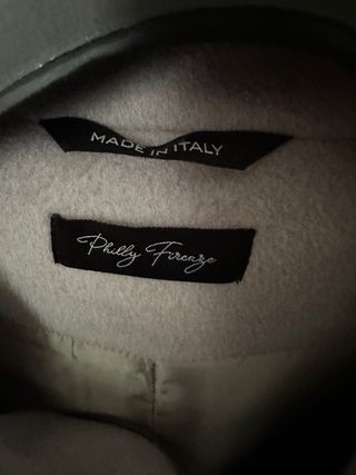 Cappotto Patty Tange Grigio Taglia Unica