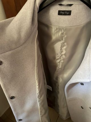 Cappotto Patty Tange Grigio Taglia Unica