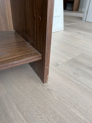 Estantería baja de oficina madera