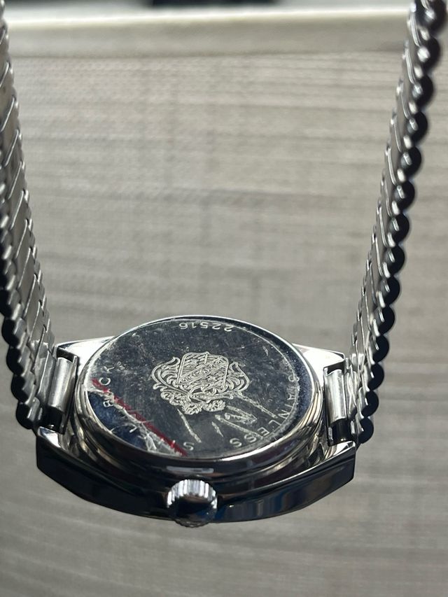 Reloj Duward Azul y Plateado