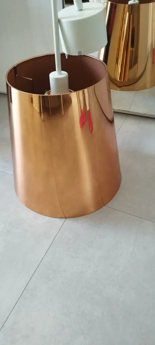 Lámpara de techo bronce metal