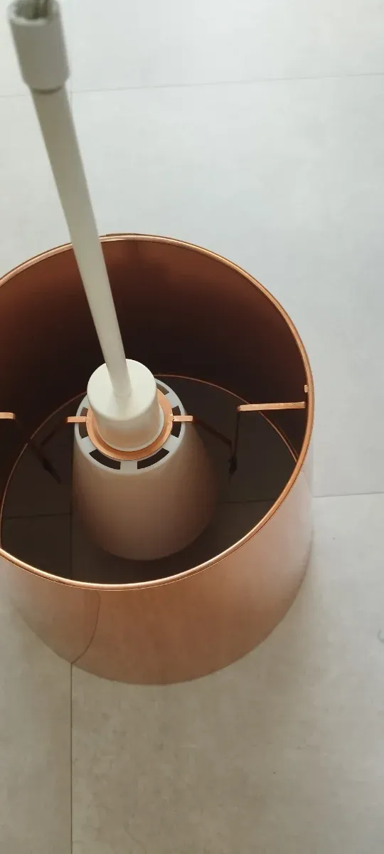 Lámpara de techo bronce metal