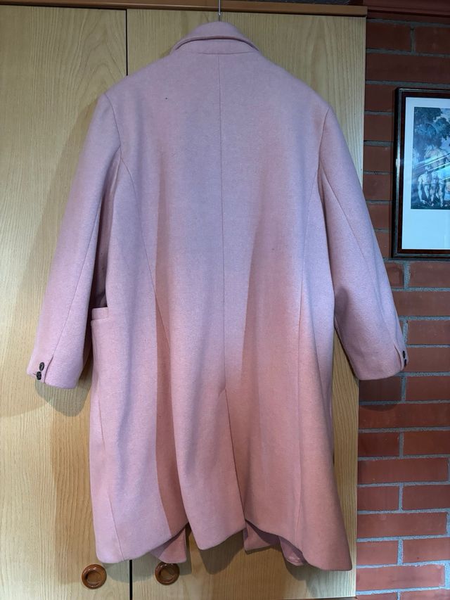 Cappotto rosa comodo