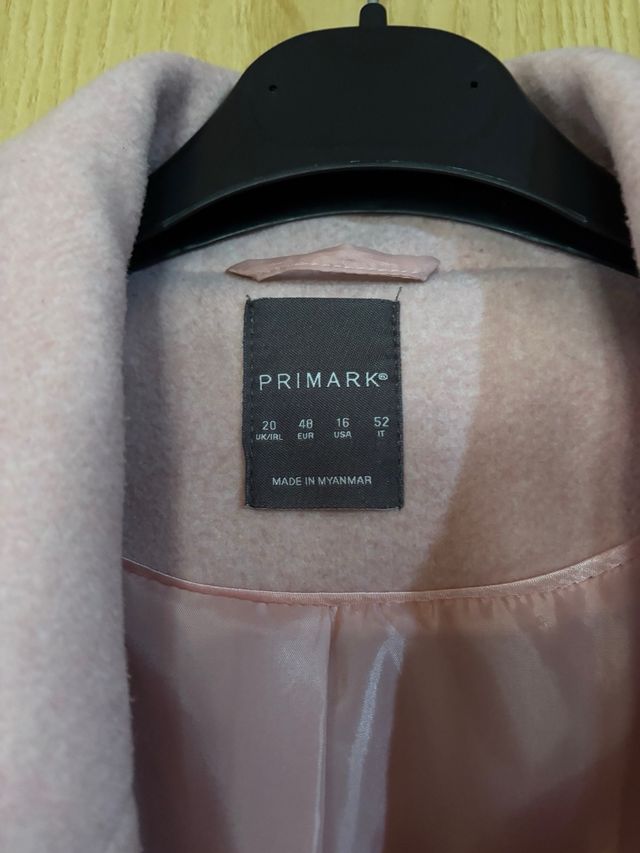 Cappotto rosa comodo