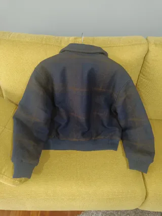 Chaqueta Element Mujer Bomber Azul/Marrón