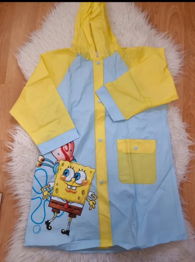 Capa de lluvia Bob Esponja Talla