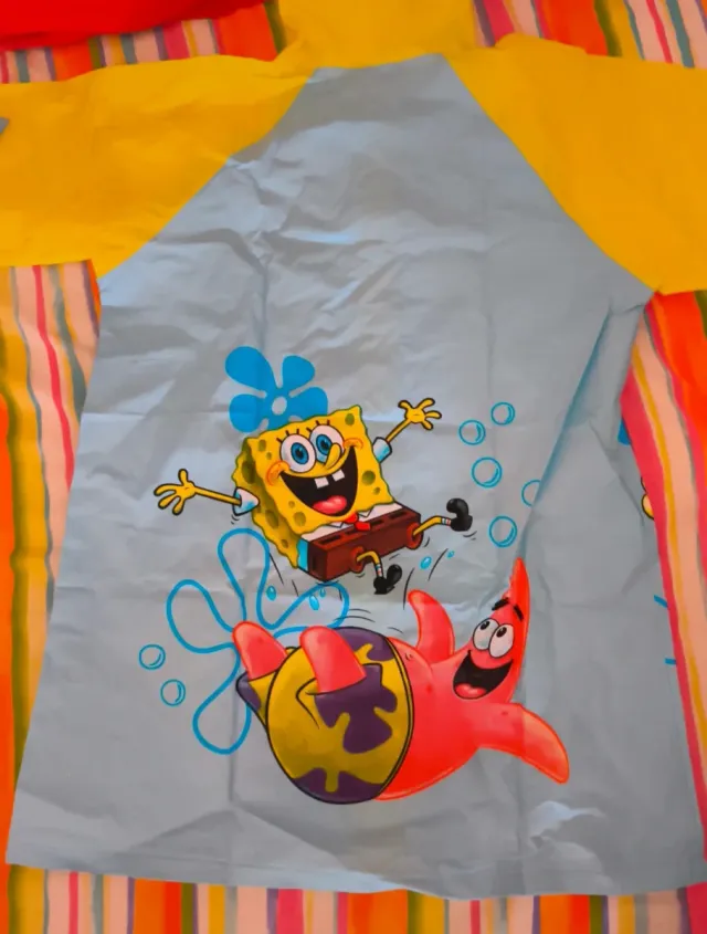 Capa de lluvia Bob Esponja Talla