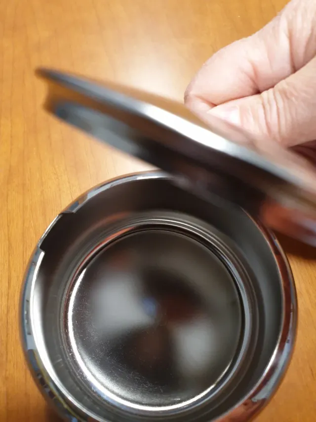 Azucarero + tazas de café cristal y metal plateado