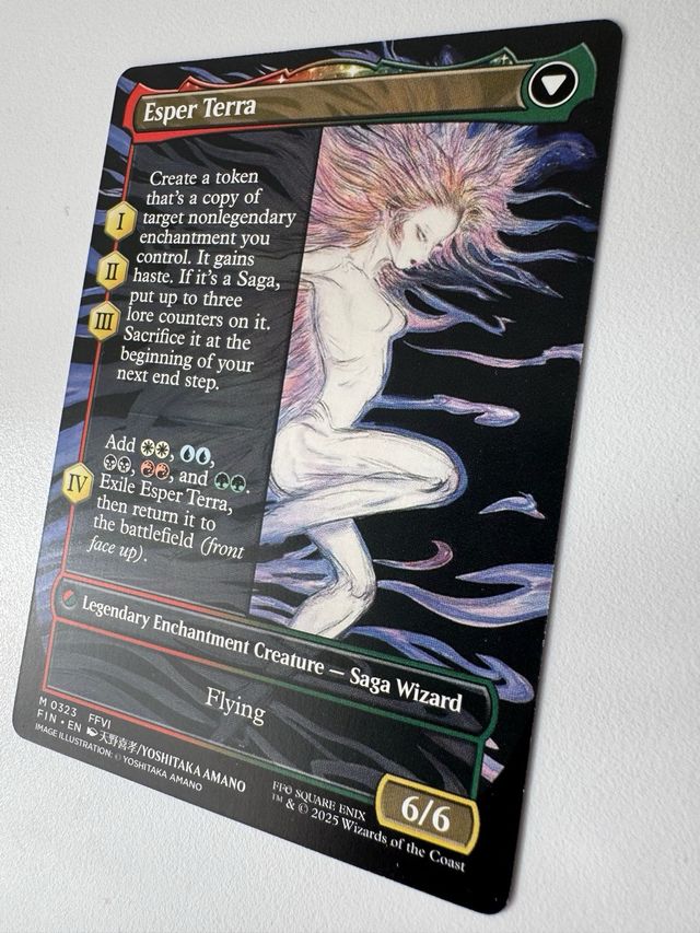 Terra, Magical Adept MTG Carta Final Fantasy