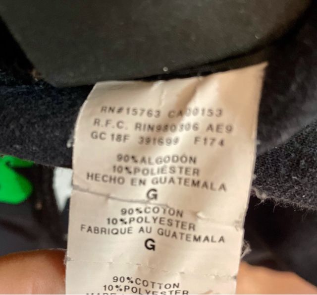 Sudadera Thrasher Negra Multicolor Talla M