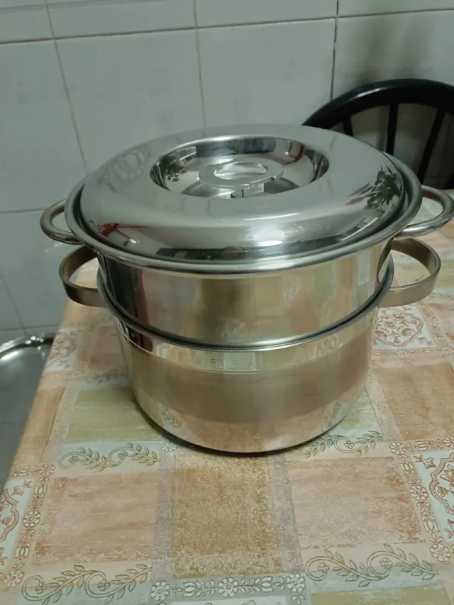 Vaporiera Barazzoni in acciaio inox