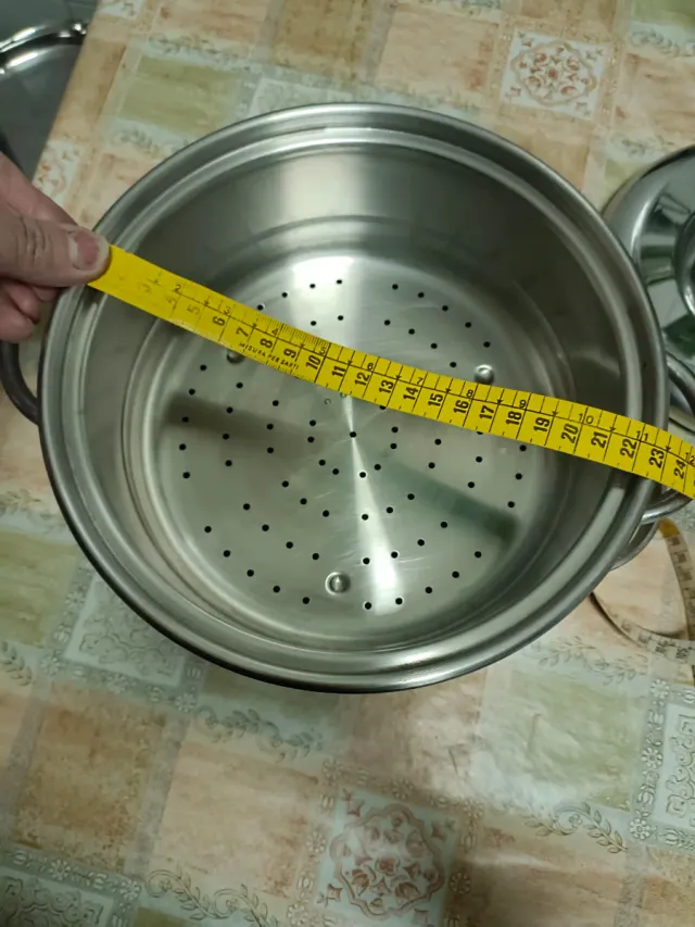 Vaporiera Barazzoni in acciaio inox