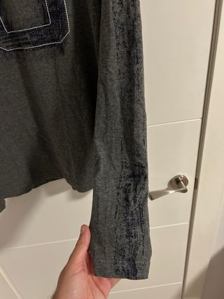 Camiseta Adolfo Dominguez manga larga gris