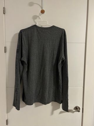 Camiseta Adolfo Dominguez manga larga gris