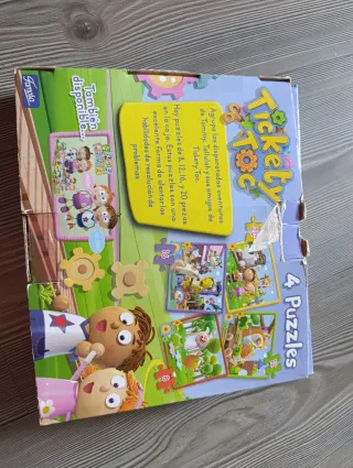 Puzzles Tickety Toc 4 Puzzles