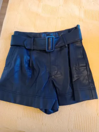 Pantalón corto Zara azul
