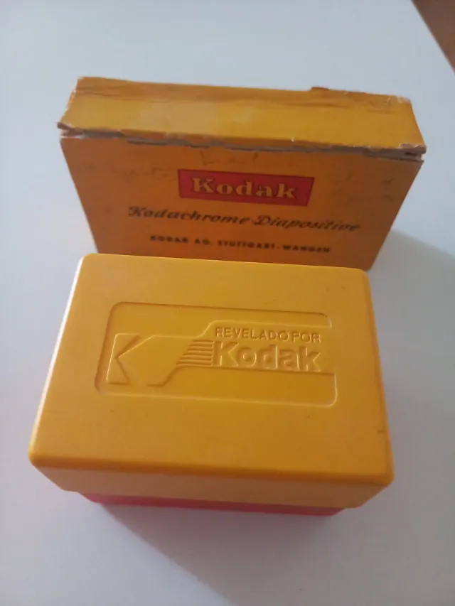 2 Cajas Kodak Kodachrome Diapositive Antiguas