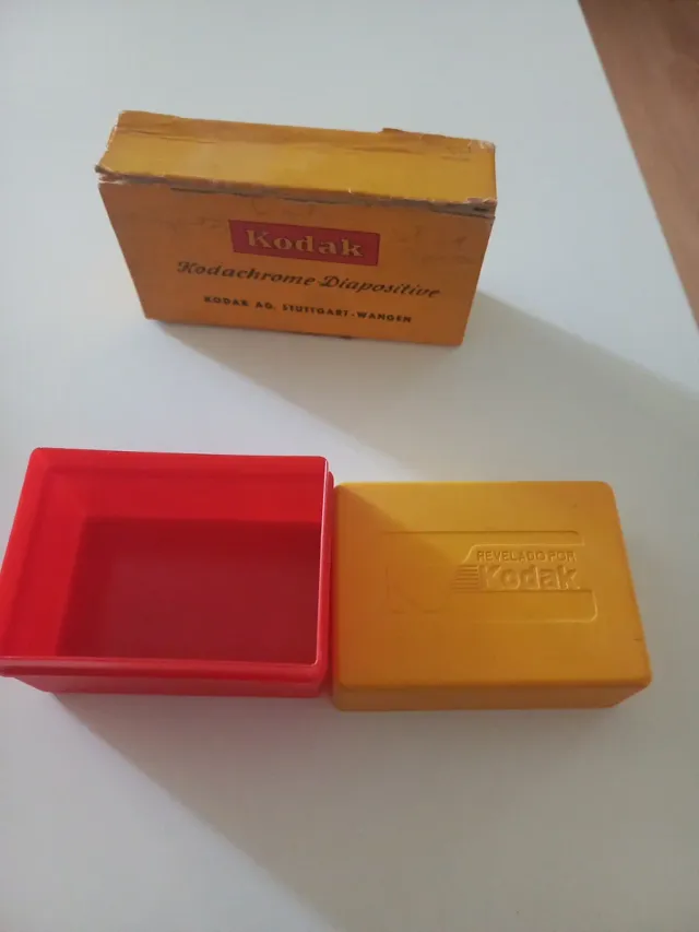 2 Cajas Kodak Kodachrome Diapositive Antiguas