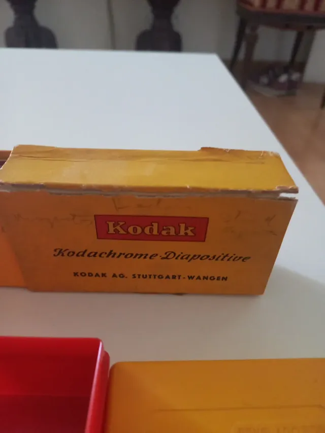 2 Cajas Kodak Kodachrome Diapositive Antiguas