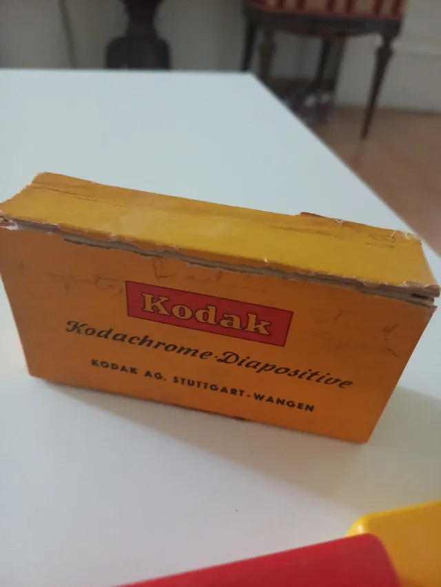 2 Cajas Kodak Kodachrome Diapositive Antiguas