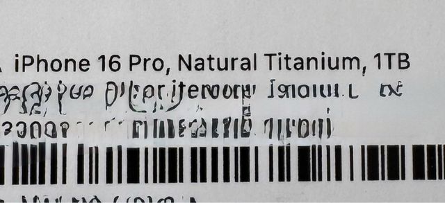 iPhone 16 Pro 1TB Azul/Negro