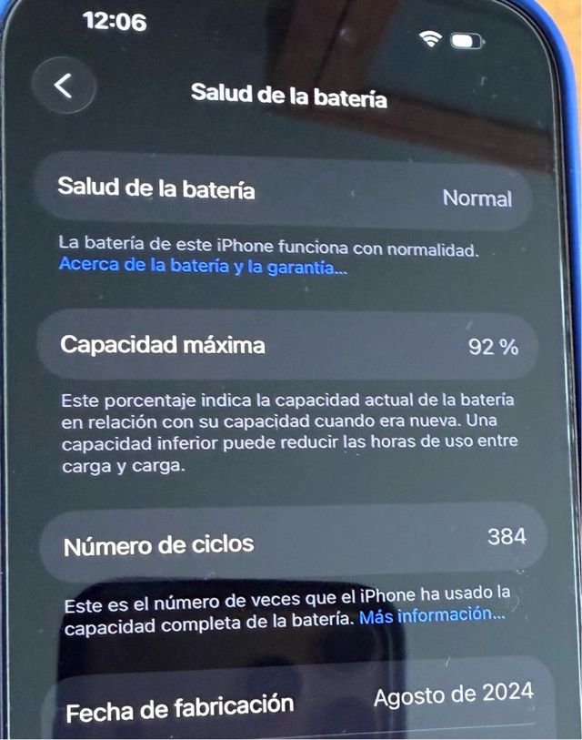 iPhone 16 Pro 1TB Azul/Negro