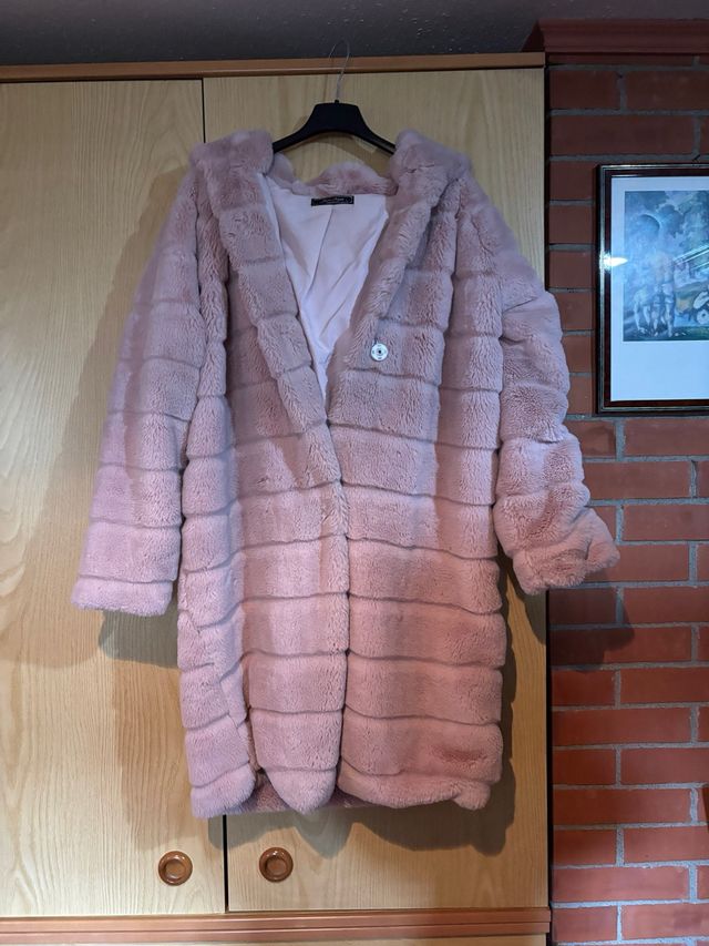 Morbida pelliccia rosa