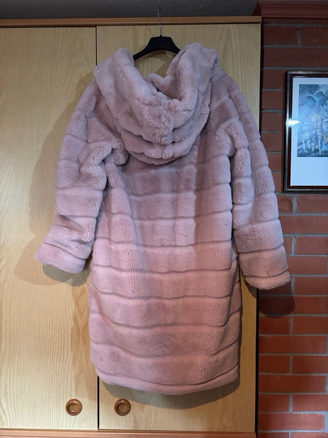 Morbida pelliccia rosa