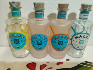 4 Bottiglie Malfy Gin Vuote