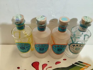 4 Bottiglie Malfy Gin Vuote