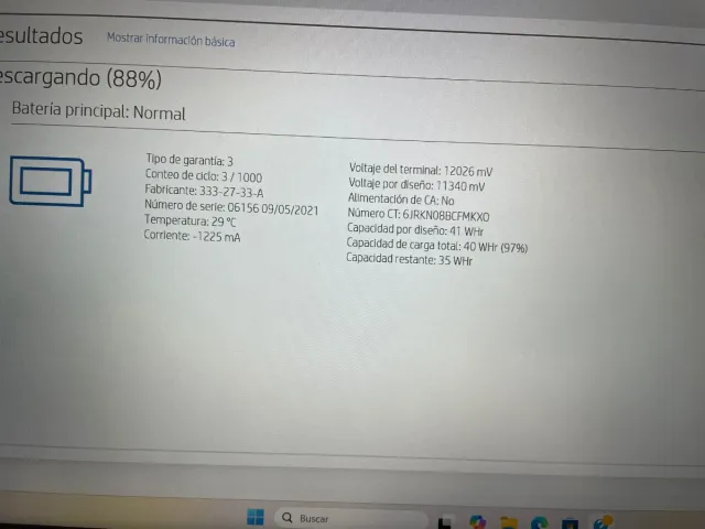 Portátil HP 15 i3 16GB RAM 512GB SSD