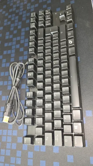 Teclado Mecánico Ozone Strike Battle Negro