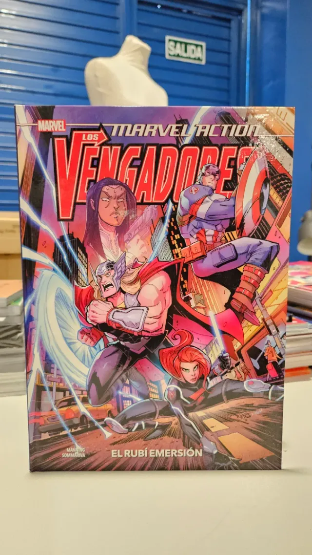 Marvel action vengadores. the ruby egress