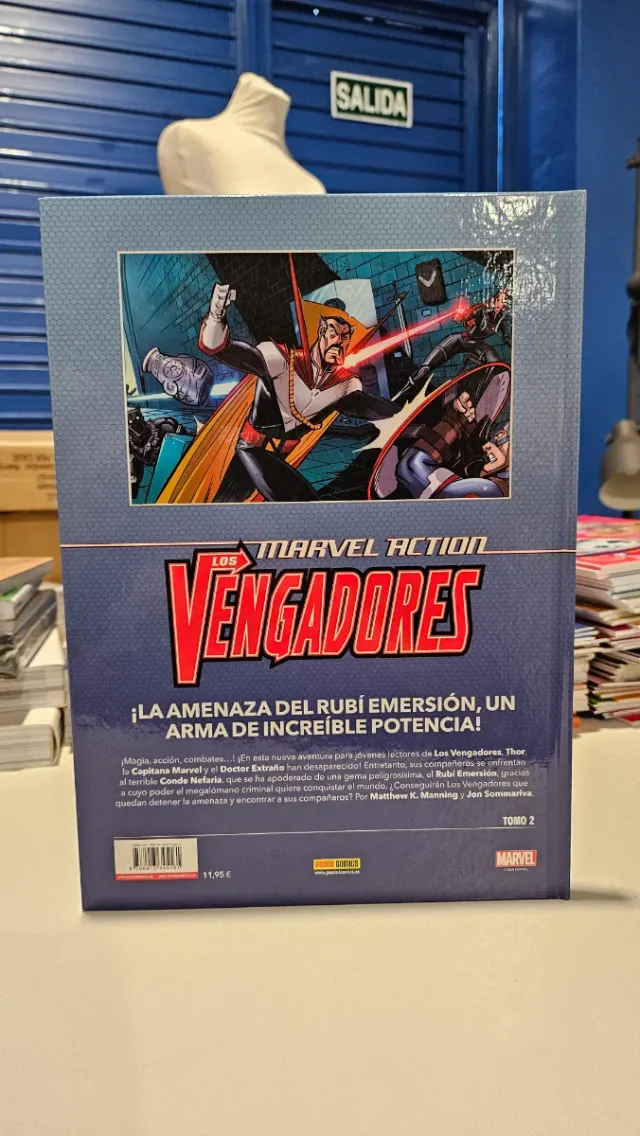 Marvel action vengadores. the ruby egress