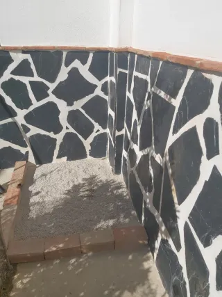 Pizarra negra decorativa 15m²