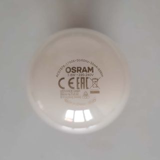 3 lampadine led a luce calda OSRAM, 3.8W/806 lumen
